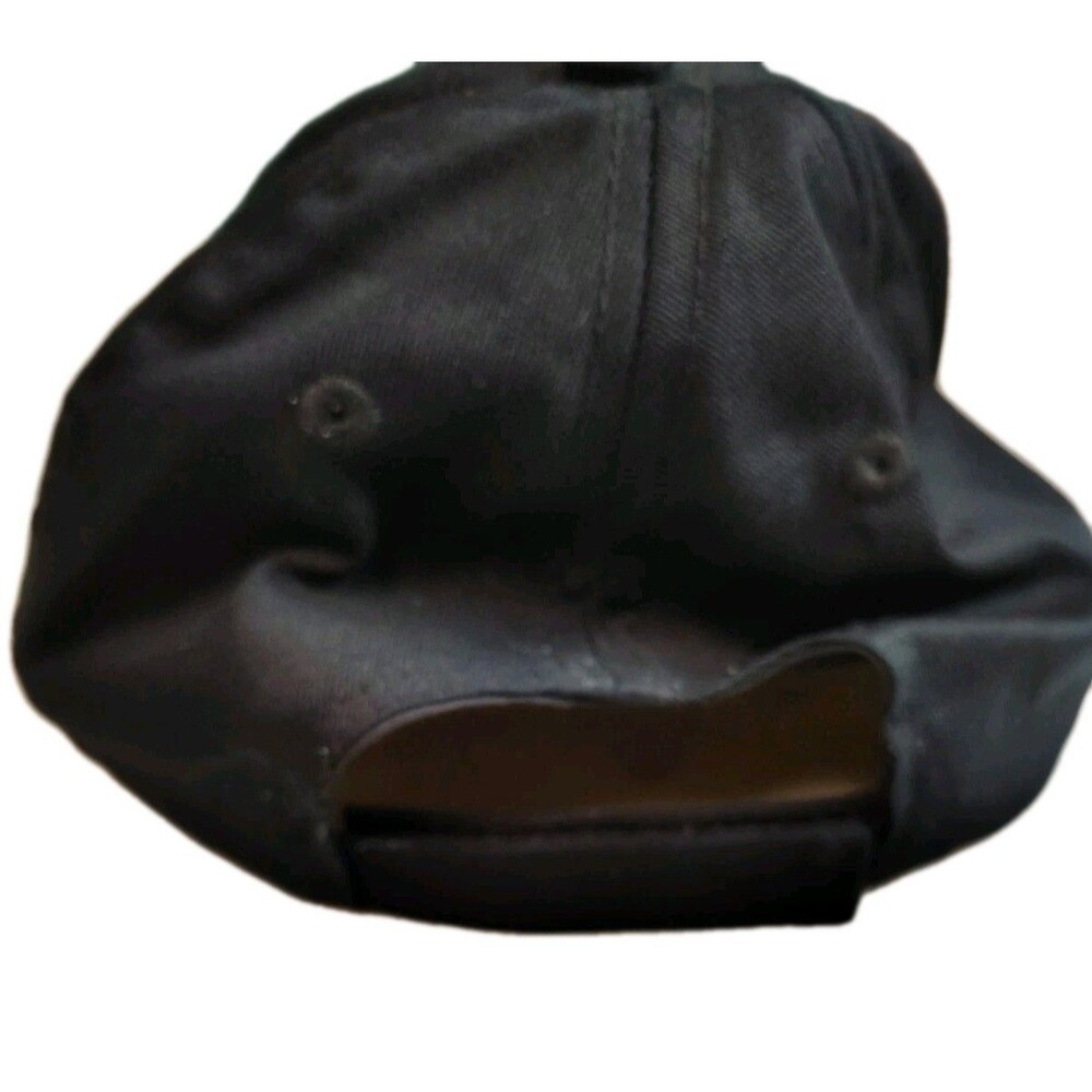 Snoopy Justice "Justice" Patch Biker Dog Hat Silver Sparkle Brim One Size - Picture 5 of 9